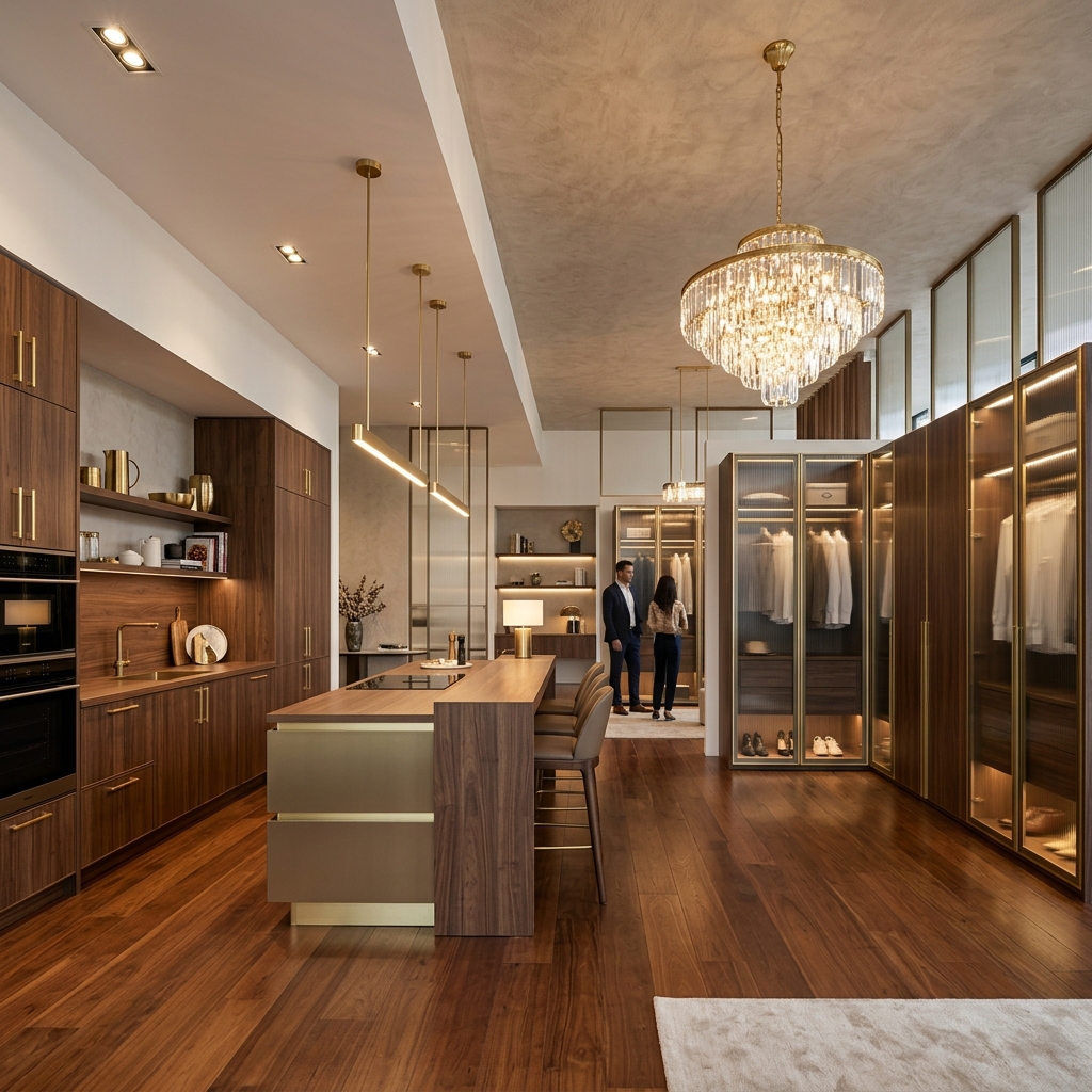 Cox Interior Showroom Visualizer Displays