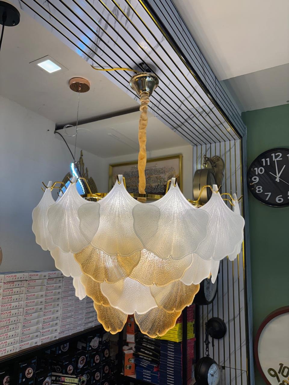 Showroom Sconces Display